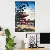 Kyushu Hakozaki Hachimangu Shrine von Tsuchiya Koi Poster (Heimbüro)