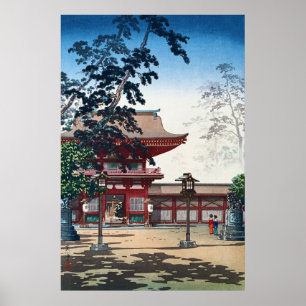 Kyushu Hakozaki Hachimangu Shrine von Tsuchiya Koi Poster