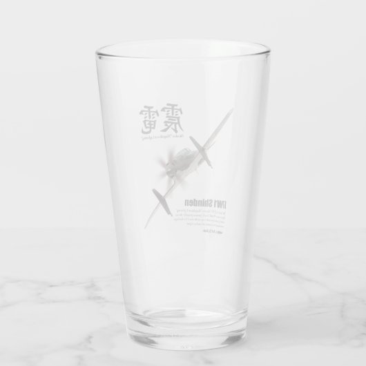 Kyushu J7W1 Shinden Glas (Rückseite)