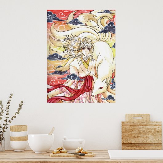 Kyuubi no Kitsune Poster (Küche)