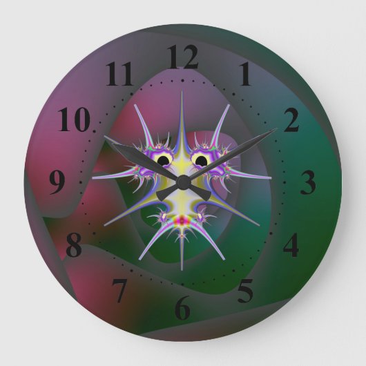 Kyzylagach Bug Große Wanduhr (Vorderseite)