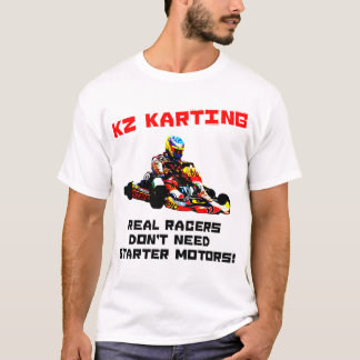 KZ Karting - wirkliche Rennläufer benötigen nicht T-Shirt