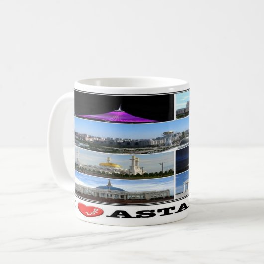 KZ Kasachstan - Astana - Kaffeetasse (Vorderseite Links)
