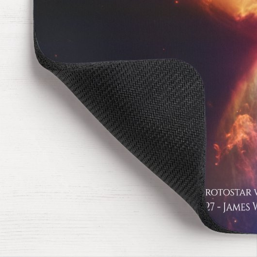 L1527 und Protostar - James Webb Space Telescope Mousepad (Ecke)