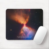 L1527 und Protostar - James Webb Space Telescope Mousepad (Mit Mouse)