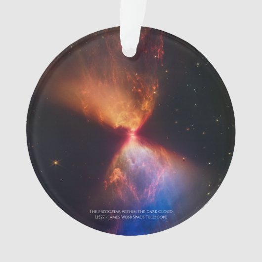 L1527 und Protostar - James Webb Space Telescope Ornament (Vorderseite)