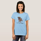 l1, ich Liebe mein Puggle! T-Shirt (Vorne ganz)