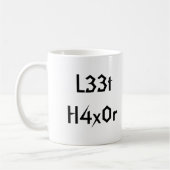 L33t H4x0r, L33t H4x0r Kaffeetasse (Links)