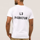 L3 P4RK0UR T-Shirt (Rückseite)