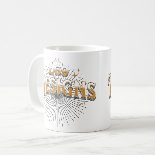 L69 DESIGNS-Logo Kaffeetasse (Vorderseite Links)