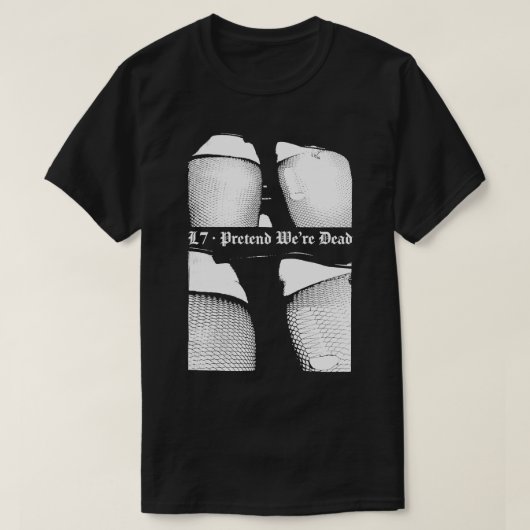 L7 Punksthetisches Design T-Shirt (Design vorne)