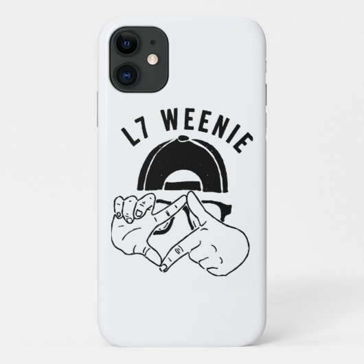 L7 Weenie Case-Mate iPhone Hülle (Rückseite)