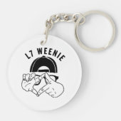 L7 Weenie Schlüsselanhänger (Rückseite)