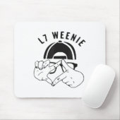 L7 Würstchen Funny Youth Kids Boys Baseball _1 Mousepad (Mit Mouse)