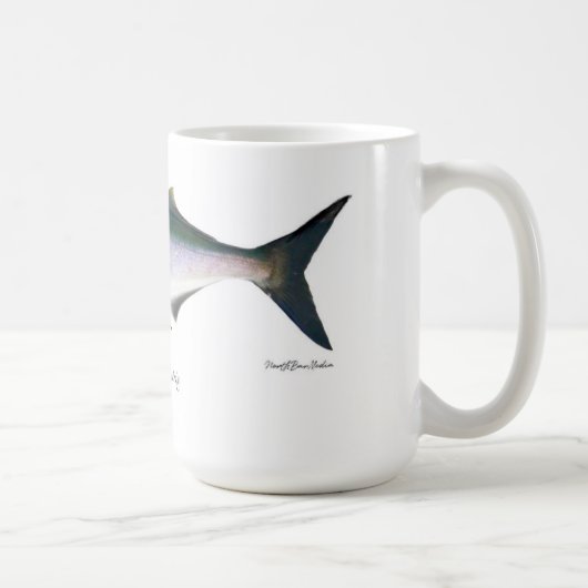 L 15 oz Bluefish Coffee Tasse (Rechts)