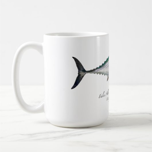 L 15 oz False Albacore Large Coffee Tasse (Links)