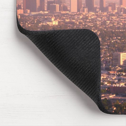 L.A. at Sunset: Willkommen in Los Angeles Mousepad (Ecke)
