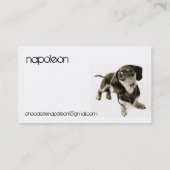 L.A.Doxies [Napoleon] Visitenkarte (Rückseite)