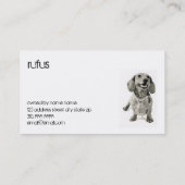 L.A.Doxies [Rufus] Visitenkarte (Rückseite)