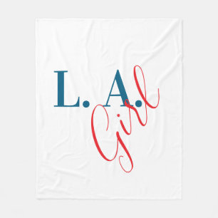 L. A. Girl Los Angeles Moderner minimalist schlich Fleecedecke