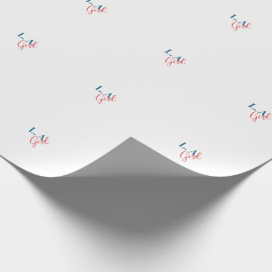 L. A. Girl Los Angeles Moderner Minimalist Schlich Geschenkpapier