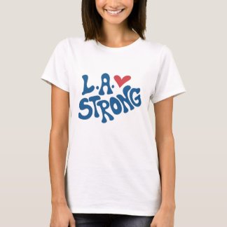 L.A. Strong, Kalifornien, Unterstützung für Waldbr T-Shirt