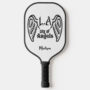 L.A. Wings individuelle Name Pickleball Schläger