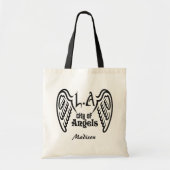 L.A. Wings individuelle Name Totbeutel Tragetasche (Vorne)