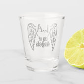 L.A. Wings Schnapsglas (Rückseite)