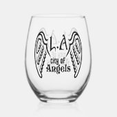 L.A. Wings Shotglas Weinglas Ohne Stiel (Vorderseite)