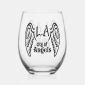 L.A. Wings Shotglas Weinglas Ohne Stiel (Rückseite)