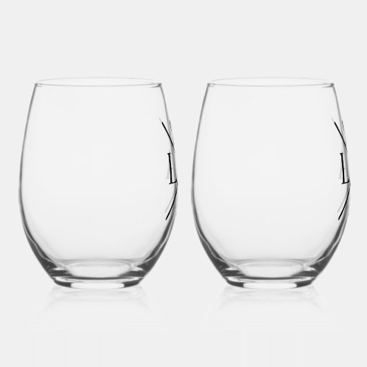 L.A.X 16oz Weinglas Weinglas Ohne Stiel (Vorderseite)