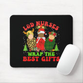 L&d Labor And Delivery Nurses Wrap The Baby Gi Mousepad (Mit Mouse)
