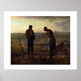L’Angélus (Das Angelus) – Jean-François Millet Poster