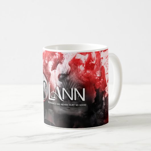 L.Ann Logo-Tasse Kaffeetasse (VorderseiteRechts)