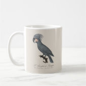 L’Ara gris à Trompe / Gray Palm Cockatoo Kaffeetasse (Links)