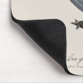 L’Ara gris à Trompe / Gray Palm Cockatoo Mousepad (Ecke)