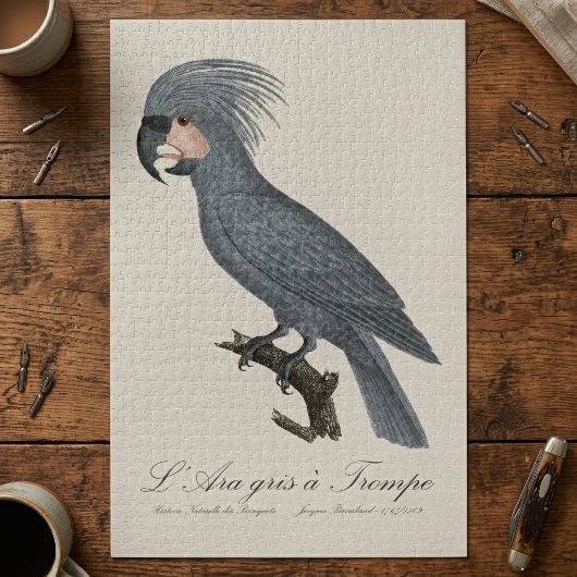 L’Ara gris à Trompe / Gray Palm Cockatoo Puzzle