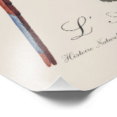 L' Ara Macao / Rot und Grün Fotodruck (Ecke)