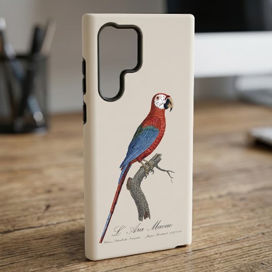 L' Ara Macao / Rot und Grün Samsung Galaxy Hülle