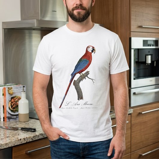 L' Ara Macao / Rot und Grün T-Shirt