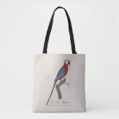 L' Ara Macao / Rot und Grün Tasche (Vorderseite)