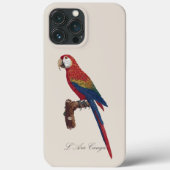 L' Ara Macao / Scarlet Macaw Case-Mate iPhone Hülle (Rückseite)