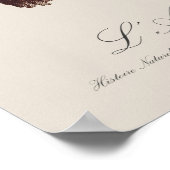 L' Ara Macao / Scarlet Macaw Poster (Ecke)