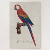 L' Ara Macao / Scarlet Macaw Puzzle (Vertikal)