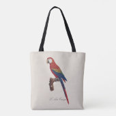 L' Ara Macao / Scarlet Macaw Tasche (Rückseite)