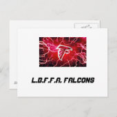 L.b.f.a. Falken unter 8 Postkarte (Vorne/Hinten)
