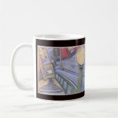 L Bahnstation in Bedford ave. Kaffeetasse (Links)