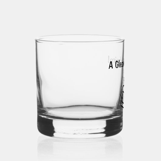 L’Chaim - Yiddish Style Design Whiskyglas (Rechts)