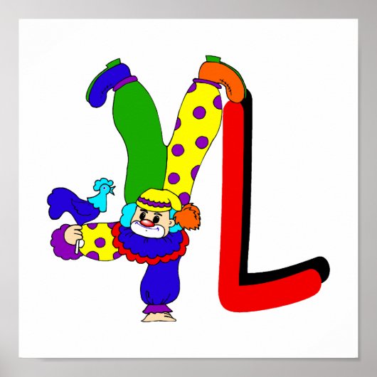 L Clown Poster (Vorne)